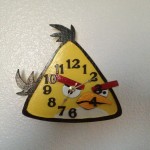 Angry Bird Clock
